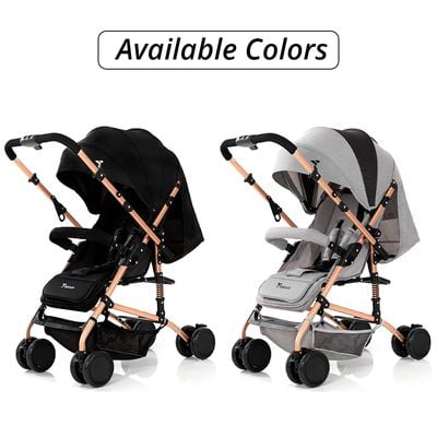 Teknum Reversible Trip Stroller Black